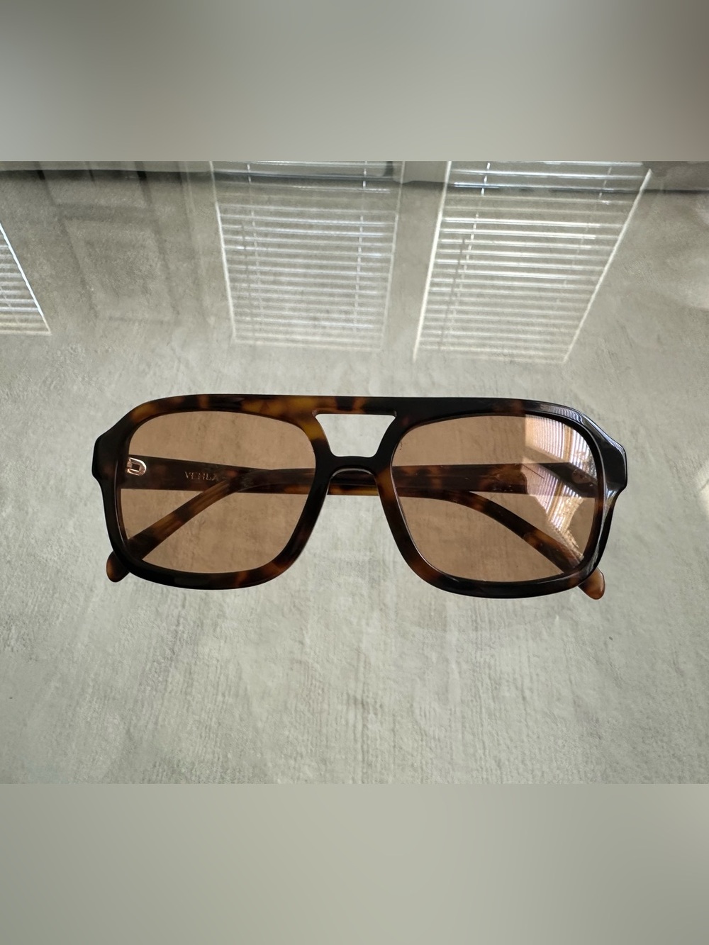 VEHLA Tortoiseshell Brown Lens Sunglasses